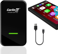 Cidava Wireless CarPlay Adapter, Compatible with Factory Wired CarPlay Cars (Model Year: 2019 to 2022), Wireless CarPlay Dongle Convert Wired to Wireless CarPlay, CPC200-U2W-Plus Black