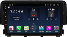 Car Stereo with Carplay and Android Auto for Honda Civic 2016 2017 2018 2019 2020 2021, Touchscreen Car Audio Receiver, Car Multimedia Player, AM/FM Radio, AUX Input, IPI, SIM Card Slot