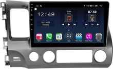 Car Stereo for Honda Civic 2006 2007 2008 2010 2011, Apple Carplay & Android Auto, 10'' HD IPS Touchscreen Car Audio Receiver, Car Multimedia Player with SIM Card Slot, AM/FM Radio, AUX Input