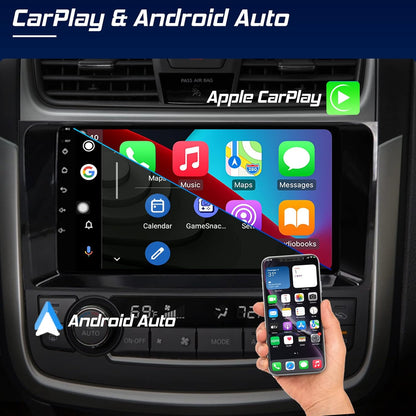 Car Stereo for Nissan Altima/Teana2014 2015 2016 2017 2018, Apple Carplay & Android Auto, 9inch HD IPS Touchscreen Car Audio Receiver, Car Multimedia Player with SIM Card Slot, AM/FM Radio, AUX Input