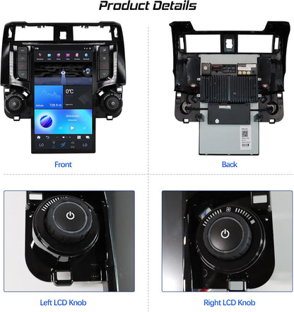 Cidava 13.6 inch Android Car Radio for Toyota 4Runner 2009-2018