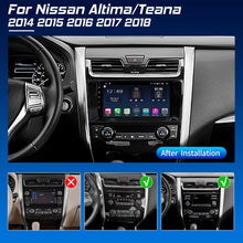 Car Stereo for Nissan Altima/Teana2014 2015 2016 2017 2018, Apple Carplay & Android Auto, 9inch HD IPS Touchscreen Car Audio Receiver, Car Multimedia Player with SIM Card Slot, AM/FM Radio, AUX Input