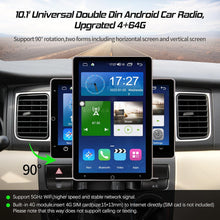 Cidava 10.1 Inch Universal Double Din Car Stereo Carplay Radio