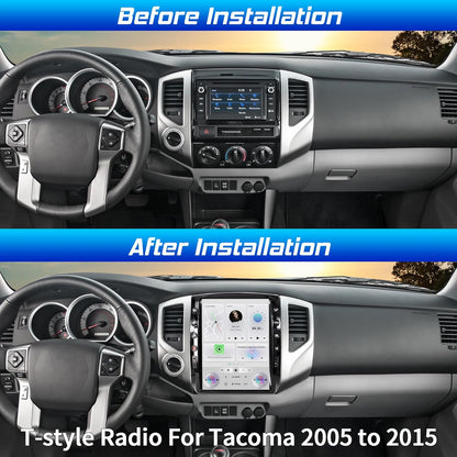 Cidava 12.1 inch T-Style Car Radio, CarPlay Stereo for Toyota Tacoma 2005-2015