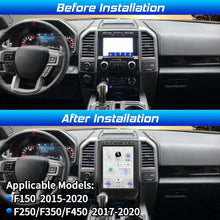 Cidava F150 T-Style Car Radio, CarPlay Stereo for F150 2015-2022, F250/F350/F450 2017-2022